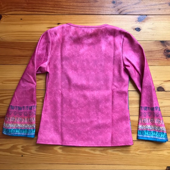 Miss Look Pink Purple Polka Dot Sweater, NWT, S - Picture 16 of 16